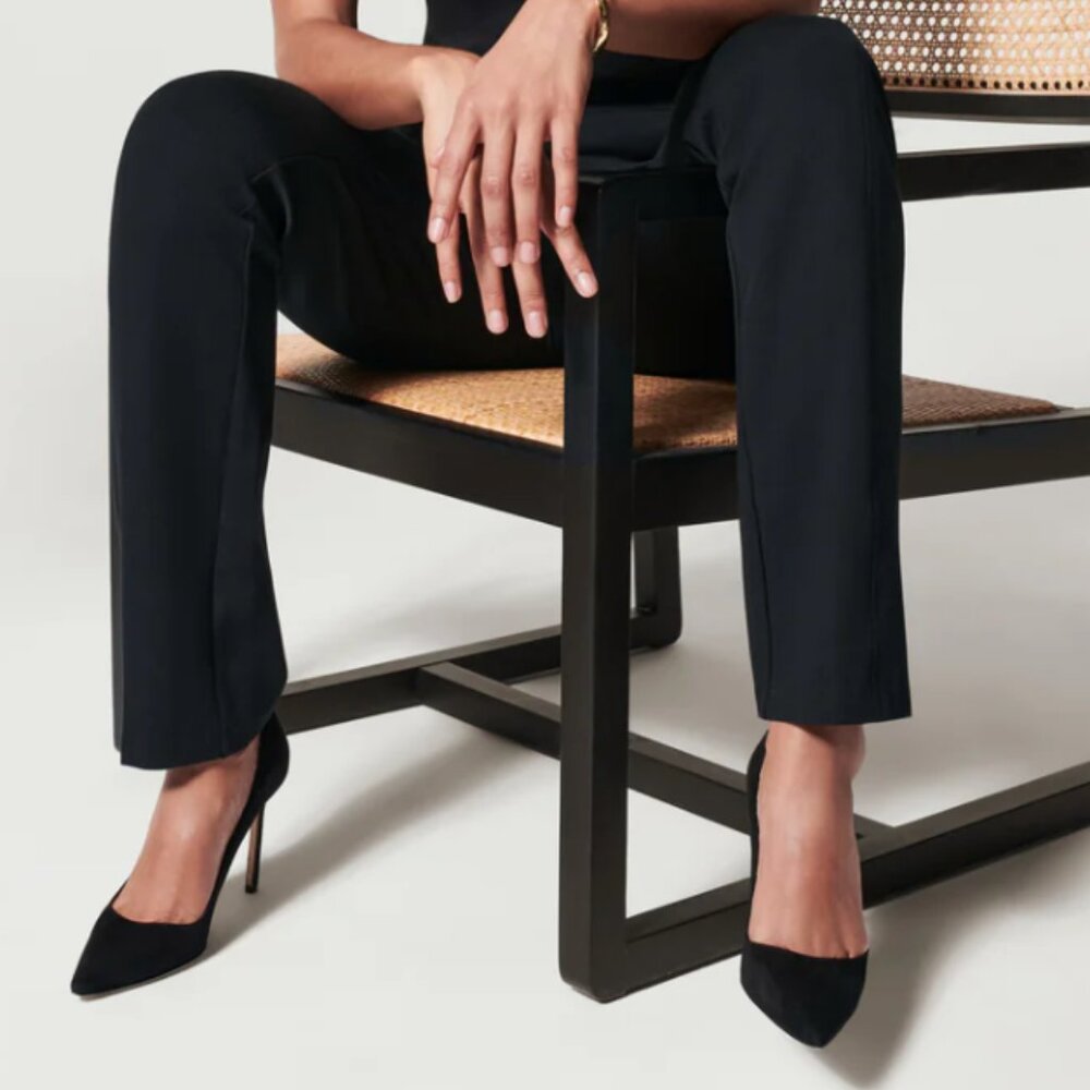 Spanx The Perfect Pant, black, Slim Straight 3X Regular NEW